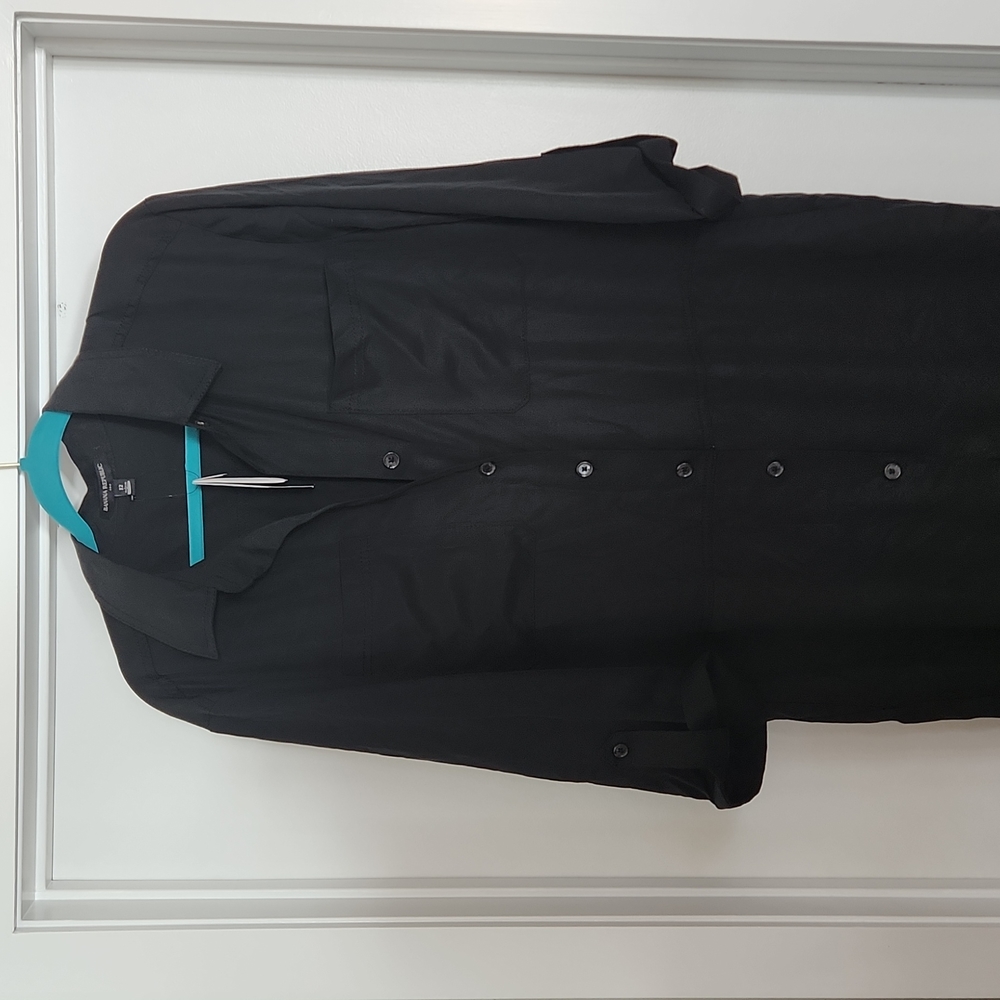 NWT BANANA REPUBLIC BLACK BUTTON DOWN JUMPSUIT - Picture 2 of 15